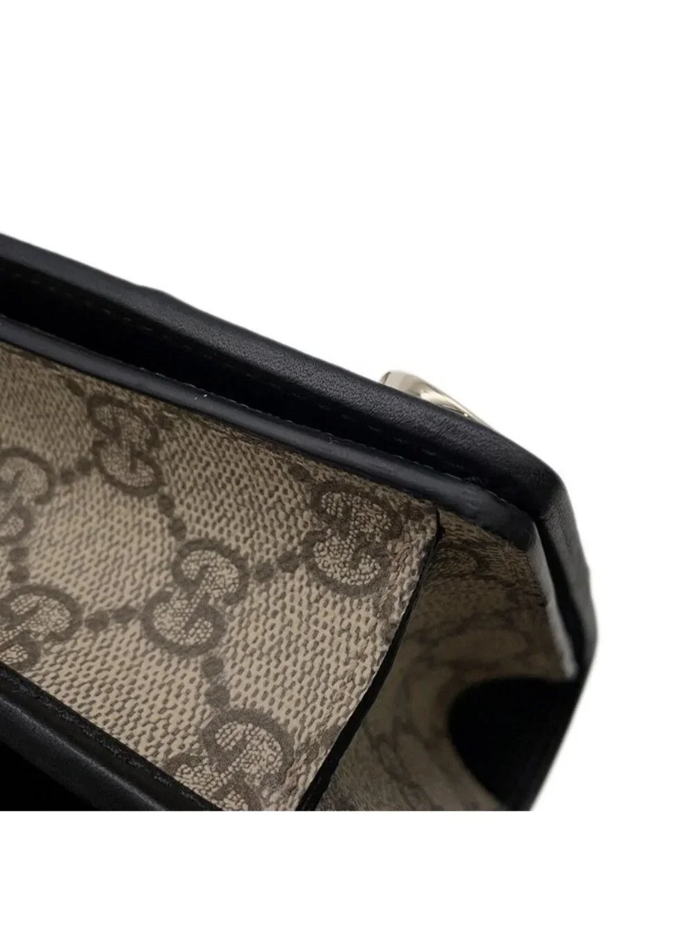 Gucci Shoulder Wallet GG Emblem Leather